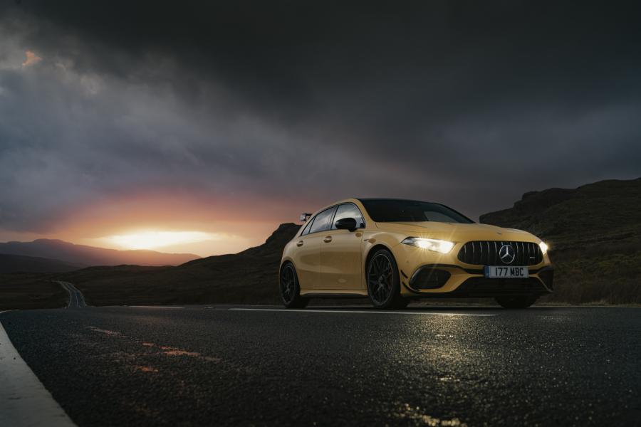  Mercedes-AMG A45 S 4Matic+ Aerodynamic Package (W177) 2019 года  (UK) (фото 50 из 68)